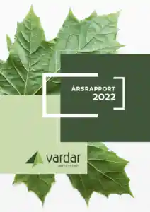 Vardar årsrapport 2022 forside