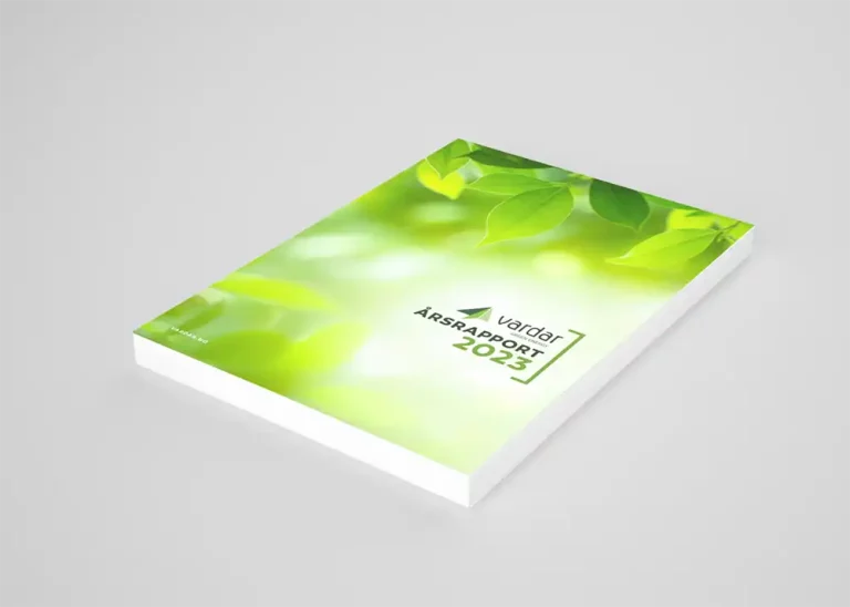 Vardar årsrapport 2023 forside