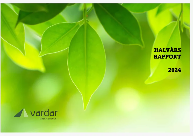 Vardar halvårsrapport 2024